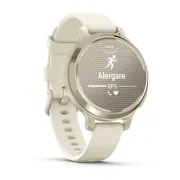 Garmin - Lily 2 Active - Lunar Gold, curea de silicon Bone