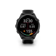 Garmin Forerunner 570 - 47mm - ceas multisport cu GPS si AMOLED - negru Slate Gray Aluminium with Translucent Black | Black Band