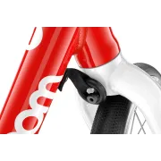 Bicicleta copii Woom 1 cu roti 12" mov intens alb