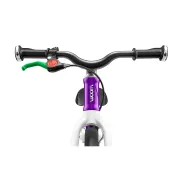 Bicicleta copii Woom 1 cu roti 12" mov intens alb