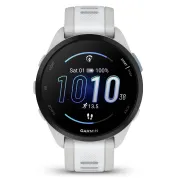 Garmin - Forerunner 165 ceas multisport cu GPS AMOLED - alb Whitestone - gri mist grey