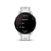 Garmin - Forerunner 165 ceas multisport cu GPS AMOLED - alb Whitestone - gri mist grey