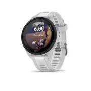 Garmin - Forerunner 165 ceas multisport cu GPS AMOLED - alb Whitestone - gri mist grey
