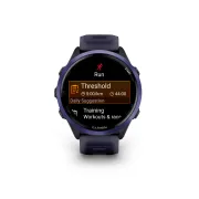 Garmin Forerunner 570 - 47mm - ceas multisport cu GPS si AMOLED - negru Indigo Aluminium with Translucent Imperial Purple | Indigo Band