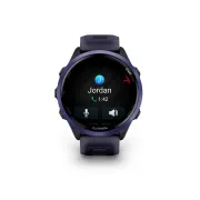 Garmin Forerunner 570 - 47mm - ceas multisport cu GPS si AMOLED - negru Indigo Aluminium with Translucent Imperial Purple | Indigo Band