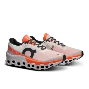 On Cloudmonster 2 - pantofi alergare pentru barbati - Alb portocaliu White | Flame