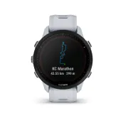 Garmin - Forerunner 955 Solar ceas multisport cu GPS - alb