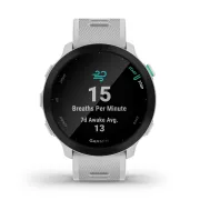 Garmin Forerunner 55 - ceas inteligent pentru alergare si bicicleta - alb