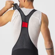 Castelli - pantaloni ciclism scurti cu bretele - Endurance 3 Bibshort - 15-35 gr C - negru
