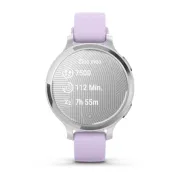 Garmin - Lily 2 Active - Argintiu, curea de silicon Purple Jasmina