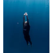 Orca - costum neopren pentru barbati Freedive Zen 1 P wetsuit - negru alb