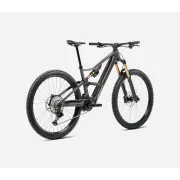 Bicicletă electrică eMTB Trail Orbea RISE LT M-TEAM 420W - Cosmic Carbon View | Golden Sand (Gloss)