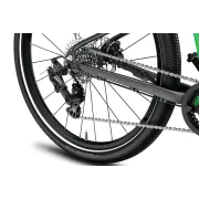 Bicicleta copii Woom 6 Explore cu roti 26" verde Jungle Green