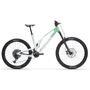 Bicicleta electrica MTB usoara - Unno IKKI Elite - alb-verde