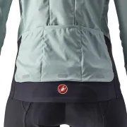 Castelli - jacheta ciclism vreme rece pentru femei Alpha Ros 2 W Jacket - albastru deschis negru