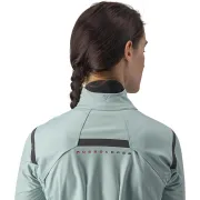 Castelli - jacheta ciclism vreme rece pentru femei Alpha Ros 2 W Jacket - albastru deschis negru