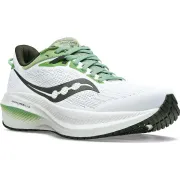 Saucony - pantofi alergare pentru barbati - Triumph 21 - white I umbra