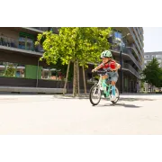 Bicicleta copii Woom 3 Go cu roti 16" pastel Spermint crush