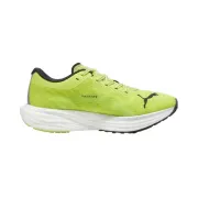 Puma - pantofi alergare pentru barbati Deviate Nitro 2 - verde fluo Lime Pow negru alb