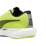 Puma - pantofi alergare pentru barbati Deviate Nitro 2 - verde fluo Lime Pow negru alb