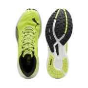 Puma - pantofi alergare pentru barbati Deviate Nitro 2 - verde fluo Lime Pow negru alb