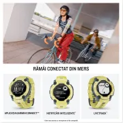 Garmin INSTINCT E - 45 mm galben Lime - smartwatch robust cu GPS