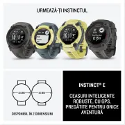 Garmin INSTINCT E - 45 mm galben Lime - smartwatch robust cu GPS
