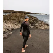 Orca - costum neopren triatlon pentru femei Apex Float wetsuit - negru rosu buoyancy