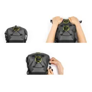 Apidura - geanta bicicleta cu prindere sub sa, Expedition Saddle Pack 17 litri - gri negru galben