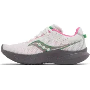 Saucony - pantofi alergare pentru femei - Kinvara 14 - white | gravel