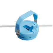 Stanley - termos tip sticla cu pai - Flip Straw Tumbler - albastru intens azur - 890 ml - Personalizat Trisport - Garmin