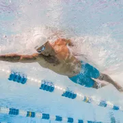 Finis - Costum inot tehnic pentru baieti sau barbati - Fuse Jammer - albastru