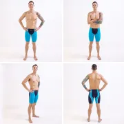 Finis - Costum inot tehnic pentru baieti sau barbati - Rival Jammer - albastru