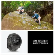 Garmin INSTINCT E - 40 mm negru - smartwatch robust cu GPS