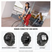 Garmin INSTINCT E - 40 mm negru - smartwatch robust cu GPS