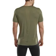 CEP - Tricou cu maneca scurta barbati The Run Shirt - verde inchis maslina