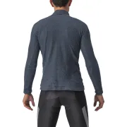 Castelli - bluza corp ciclism maneca lunga Cold Days 2nd Layer - bleumarin