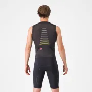 Castelli - costum triatlon fara maneci - Free Sanremo 3 Suit Sleeveless - negru
