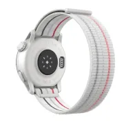 Coros - Pace 3 - ceas multisport GPS - alb rosu gri - curea alba/nailon
