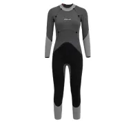 Orca - costum neopren triatlon pentru femei - Athlex Flex wetsuit - negru albastru flex