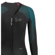 Orca - costum neopren triatlon pentru femei - Athlex Flex wetsuit - negru albastru flex