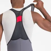 Castelli - pantaloni ciclism scurti cu bretele - Unlimited Cargo Bibshort - 15-35 gr C - gri inchis Smokey