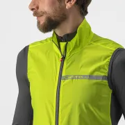 Castelli - vesta ciclism - Squadra Stretch Vest - lime | gri inchis