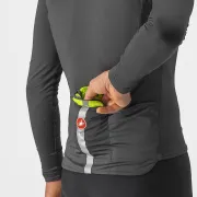 Castelli - vesta ciclism - Squadra Stretch Vest - lime | gri inchis