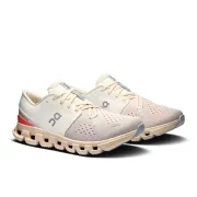 On - pantofi alergare - Cloud X 4 W - crem | roz