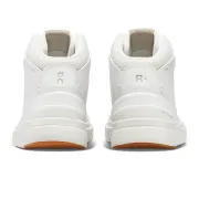 On The ROGER Clubhouse Mid- pantofi sport pentru femei - alb maro deschis nisip