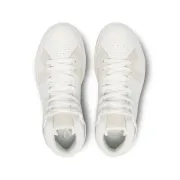 On The ROGER Clubhouse Mid- pantofi sport pentru femei - alb maro deschis nisip