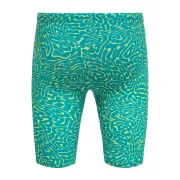 Orca - costum inot pentru barbati tip jammer - verde turcoaz galben