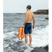 Orca - costum inot pentru barbati tip jammer - verde turcoaz galben