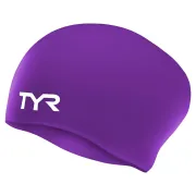 TYR - casca inot silicon par lung - Long Hair Silicon Cap - mov
